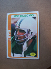 1978 Topps Football Joe Klecko (HOF) Rookie card #287 VG. rookie card picture