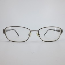 Adrienne Vittadini AV1114 Smokey Grey Rectangular Eyeglass Frames 53-17-135