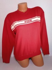 Victoria's Secret VS PINK Pullover Sweatshirt Red Small S