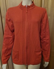 Strickjacke, Jacke von Olsen Gr. 42 Rot mit R...