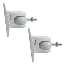 Pack of 2 NEW Jumbl Wall Mount Adjustable White Speaker Brackets SINSB7W-JUM