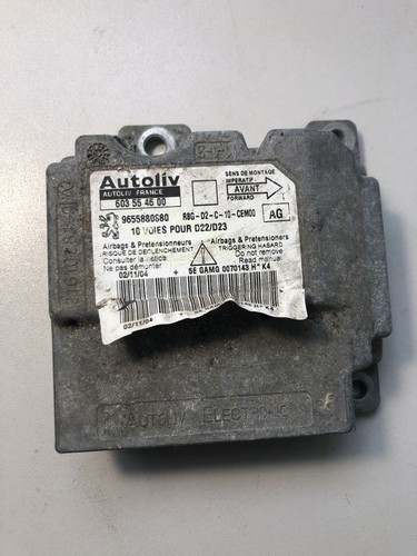 Peugeot 407 2006 Steuergerät Modul 603554600 DRA858