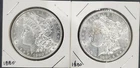 1880-O Morgan Dollar Pair - BU - As Shown