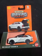 2025 Matchbox Moving Parts 2025 CADILLAC ESCALADE IQ White New Model Near Mint