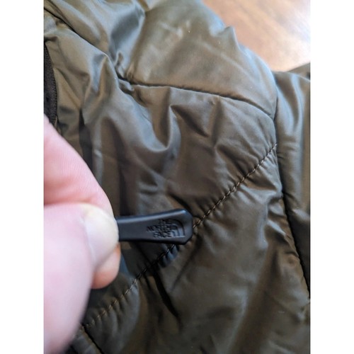 Men's The north face reversible puffer jacket olive/black size large mens - Picture 4 of 5