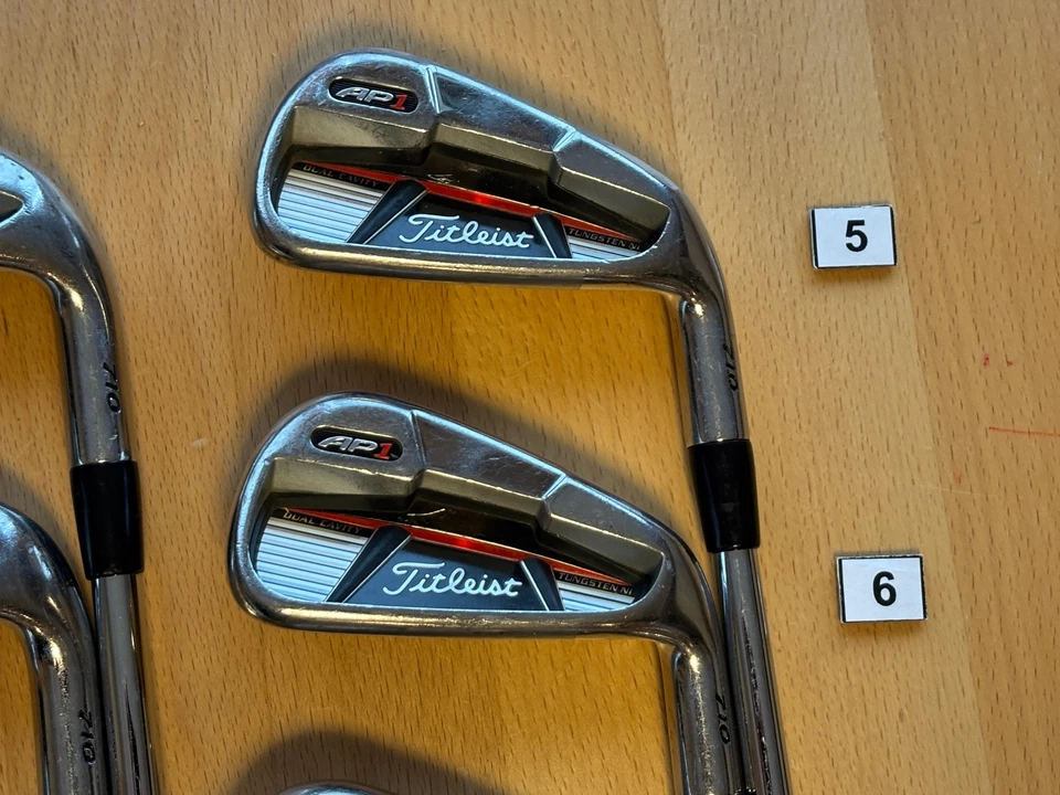 Titleist AP1 710 Set di ferri 6 pezzi 5‐9, P NS Pro 950GH Flex S spedizione in 1 giorno - Immagine 2 di 4