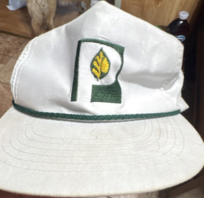 Headlines White Green Men's Baseball Cap Adjustable Solid One Size Fits All