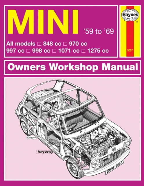 Mini (1959 - 1969) Haynes Repair Manual 9780857336002 - Free Tracked Delivery