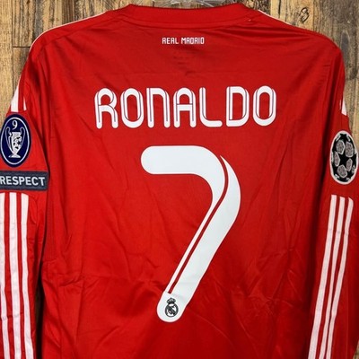 Real Madrid 2011-12 Third Soccer Long Sleeve Jersey RONALDO #7