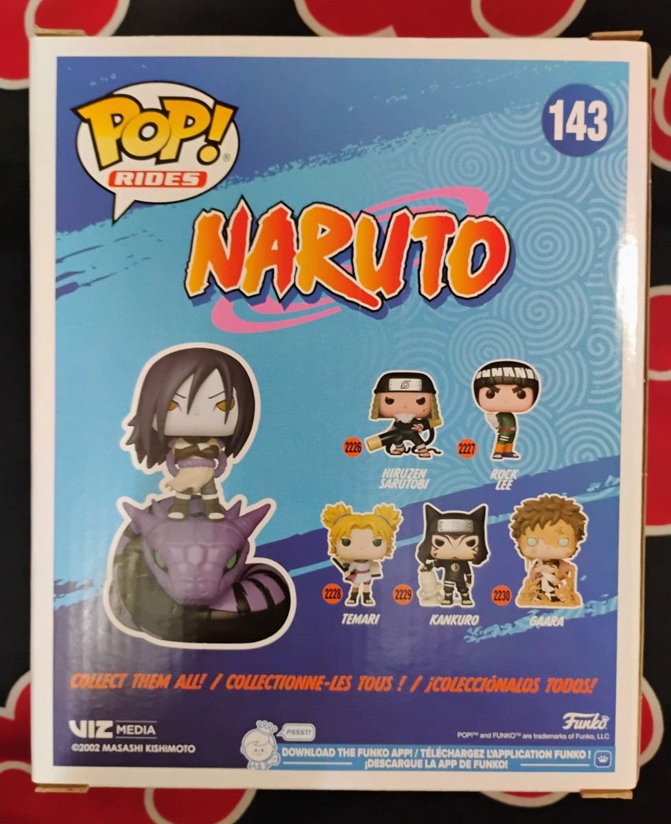 Funko Pop! Rides: Naruto - Orochimaru with Manda #143 New See Pics