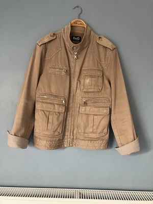 Vintage D & G Dolce Gabbana Men's Field Jacket M Superb Condition 100% Authentic - Image 1 of 4