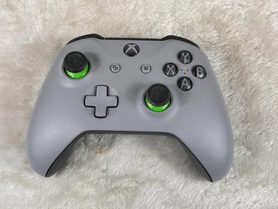 RARE Microsoft XBOX ONE Wireless Controller Grey Green Special Edition # 1708