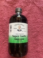 NEW Dr. Christophers Original Formulas Super Garlic Immune Syrup 16 Oz Sealed