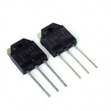 2SB817  2SD1047 Pair Transistors B817  D1047 PNP NPN Power 100W 12A 160V