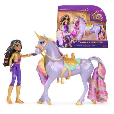 , Sophia & Wildstar with 2 Accessories & Hair Tool, Dolls & Unicorn Toys for ...