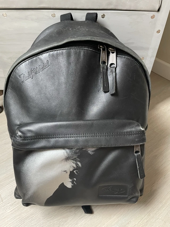 Andy Warhol x Eastpack Lederrucksack Limited Edition Schwarz - Bild 1 von 1