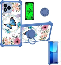 Case Compatible for Vortex J24 Phone Case Cover [with Tempered Glass