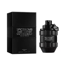 Spicebomb Dark Leather by Viktor & Rolf Eau De Parfum Spray 3 oz for Men