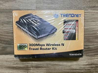 New TRENDnet TEW-654TR N300 300Mbps Wireless Travel Router Kit