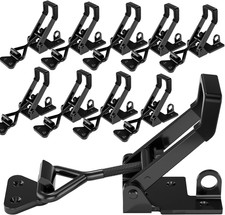 10Pack Heavy Duty Toggle Clamp Latch,4003 Style 1320Lbs Capacity Pull Clamp Blac