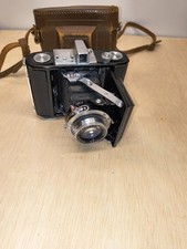 Vintage Showa Kogaku Semi Leotax DL Folding Camera w/ S-Reginon 7.5cm F3.5 Lens