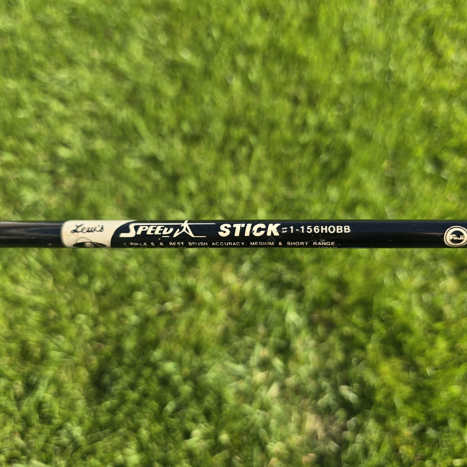 Vintage Lews Speed Stick #1-156HOBB Medium & Short range Japan 5'6" casting rod
Opens in a new windo