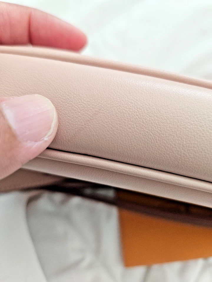 Tod’s T Timeless Crossbody Waist Belt Bag Leather Gold Hrdwre Blush RTP$1185 - Image 2 of 4