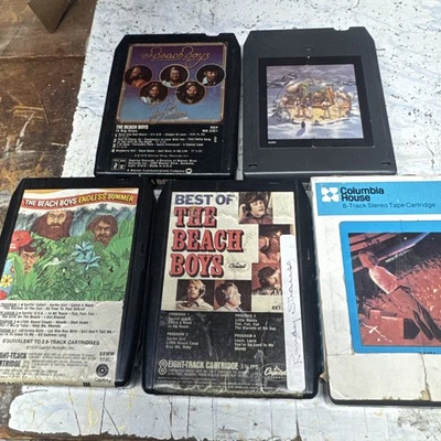 THE BEACH BOYS HITS + 8 Track Tapes (5) Played Through VG - Image 1 of 4