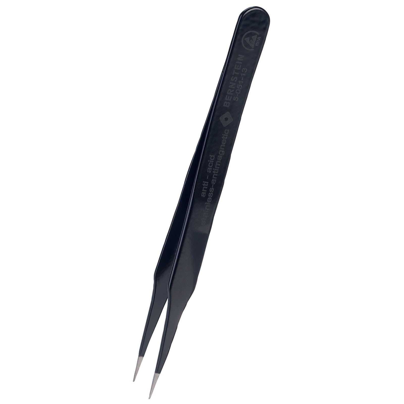 Bernstein ESD SMD Tweezers Straight 120mm