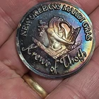 Vintage Mardi Gras 1971 Silver Round 1 Oz .999 Doubloon Krewe of Thoth NO