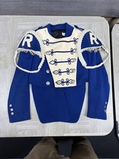 demoulin bros marching band high school uniform falcons blue small Antique