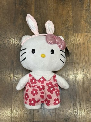 Sanrio 2017 Hello Kitty Easter Flower Dress Missing Basket Greeter Plush 2017