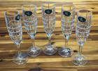 5pc Ralph Lauren Crystal Cocktail Party Fluted Champagne Made in Germany NWT — photo 8