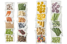 Vacuum Sealer Bags for Food, 22 PCS Reusable Sous Vide Bags BPA Free, Vacuum Zip