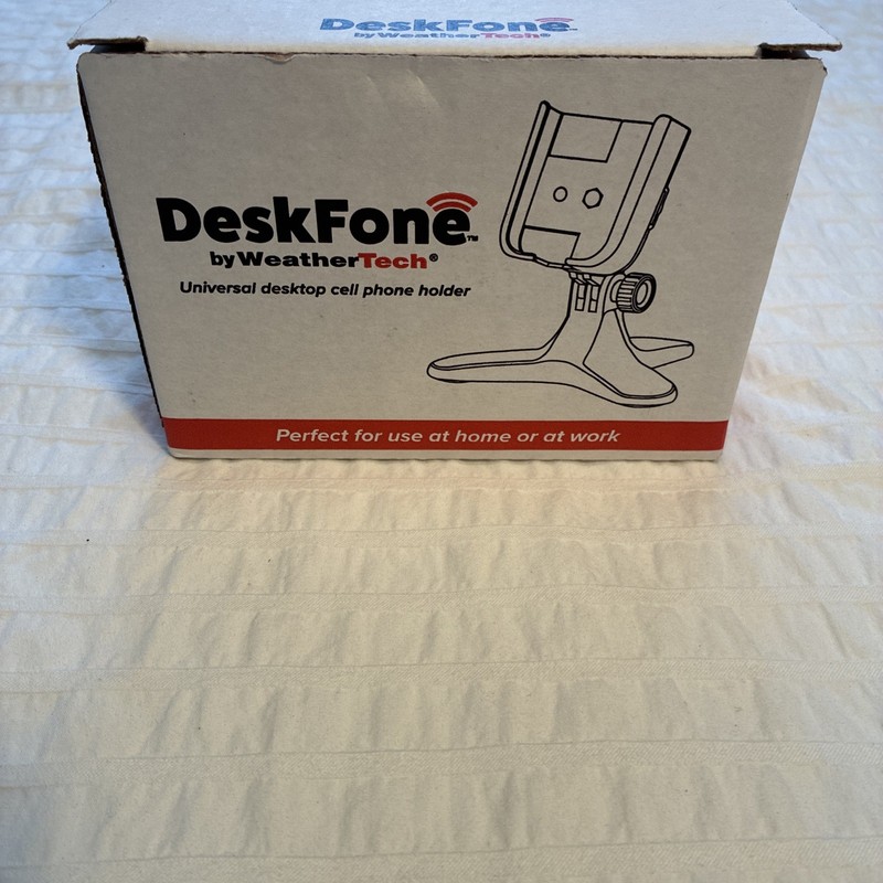 WeatherTech DeskFone Adjustable Flat Surface/ Desk / Counter Cell Phone Holder