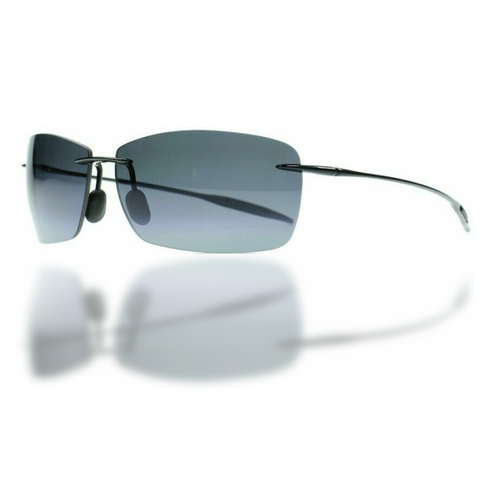 Maui Jim 42302 Lighthouse Gloss Black Frame / Neutral Grey Polarized