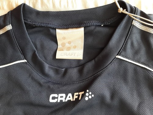 Sportshirt * CRAFT * Gr. L * Funktionsshirt * Fitness * Blau-Weiss * Neu! - Bild 2 von 5