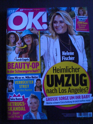 OK Helene Fischer Britney Spears Miley Cyrus Lady Gaga Selena Gomez S.J. Parker