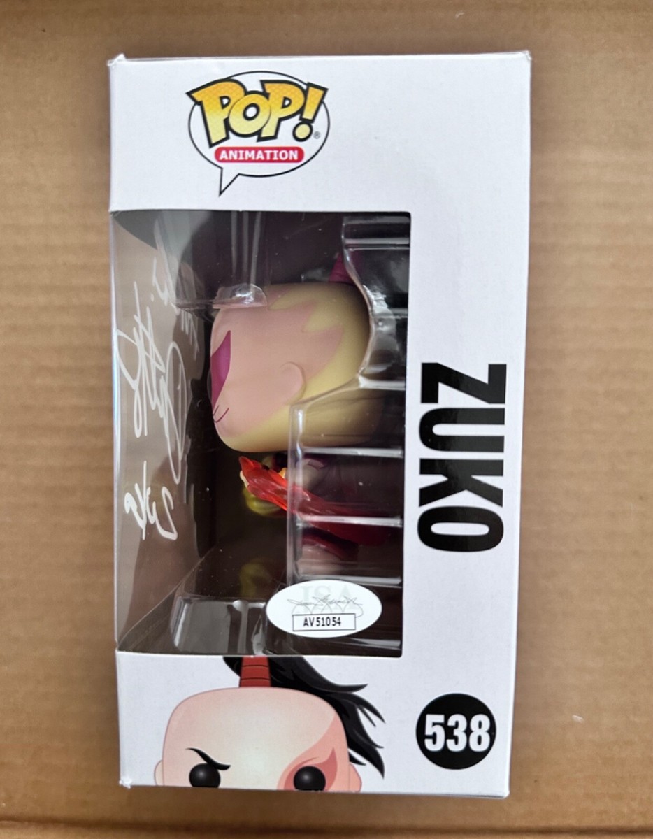 Dante Basco Signed Funko Pop Avatar The Last Airbender Zuko