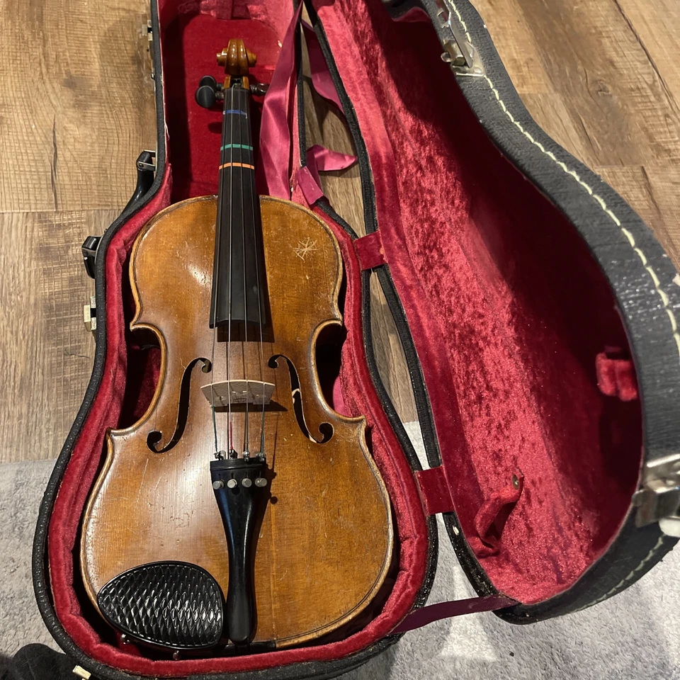 Vintage Antique Framus Viola 16” For Restore Repair Split Worn - Image 2 of 4