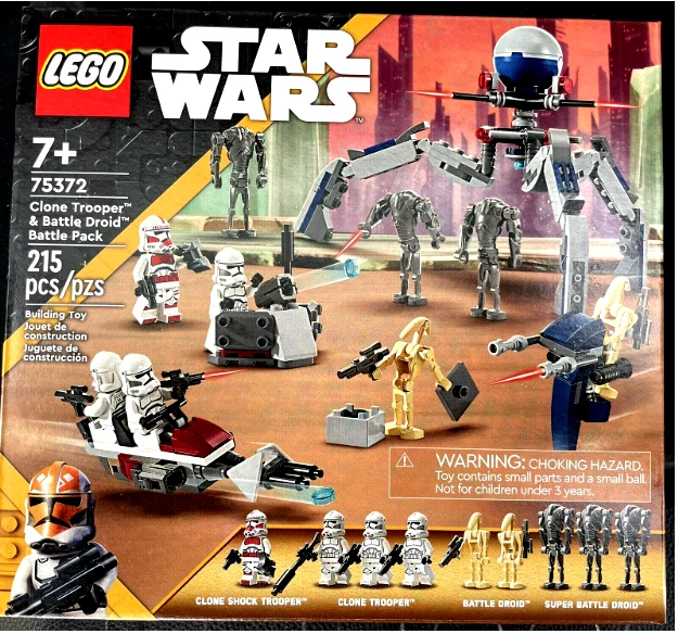 Clone Trooper™ & Battle Droid™ Battle Pack 75372, Star Wars™