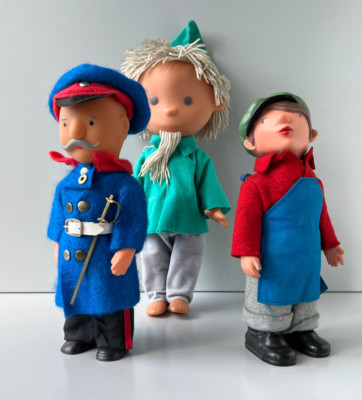 Sandmann toy GDR Captain von Köpenick cobbler boy VEB Sonni figure East