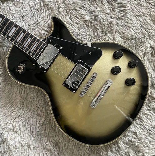 Custom 1979 Silver Burst Adam Jones Electric Guitar Bone Nut Mahogany Body