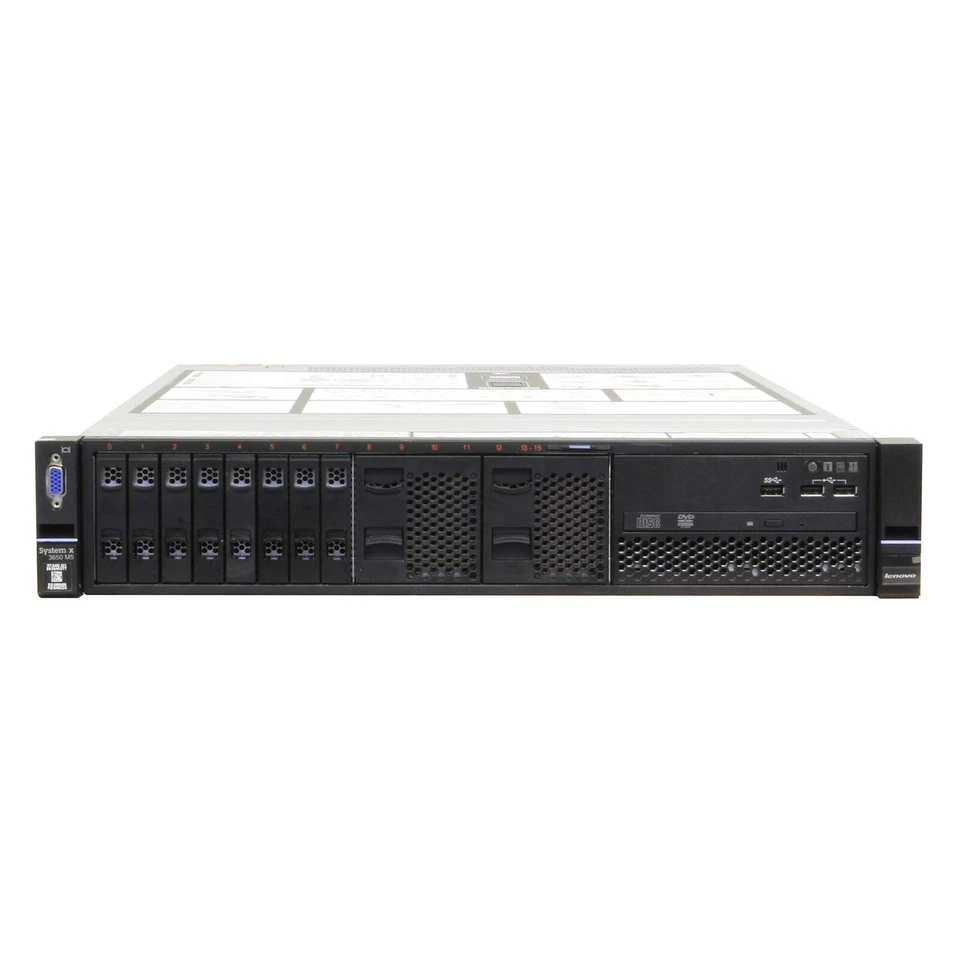Lenovo System x3650 M5 Server 2x Xeon E5-2620 v3 6-Core 2,4GHz 32GB M5210 8xPCIe