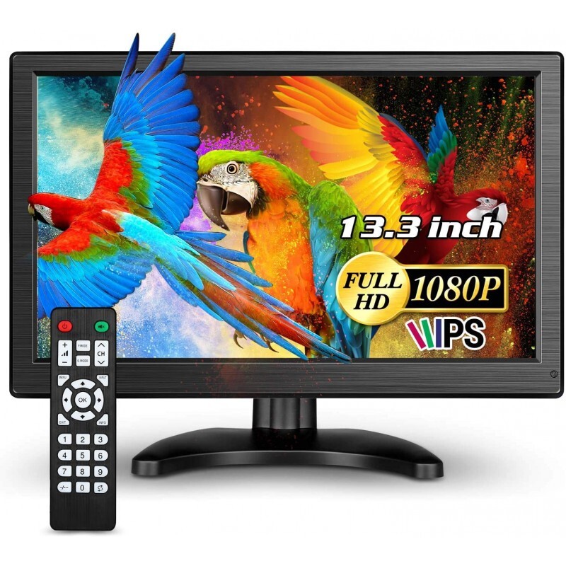Schermo LCD 13.3" TFT 1080p con Altoparlante - Monitor BNC USB HDMI