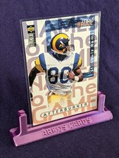 ISAAC BRUCE 1997 Upper Deck Card #81 St. Louis Rams NOTG Afterburner