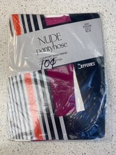 Vintage Pantyhose Jefferies Comfort Waistband Color Fuchsia Size A New NOS 6892