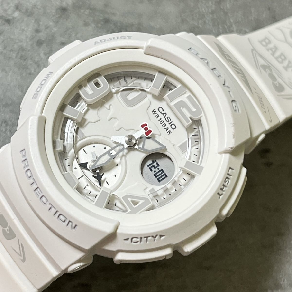 CASIO BABY-G BGA-190KT-7BJR Hello Kitty Collaboration Model White
