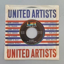 United Artists Jim Minor Reveille / How Can I Be Best Man 45RPM 7"