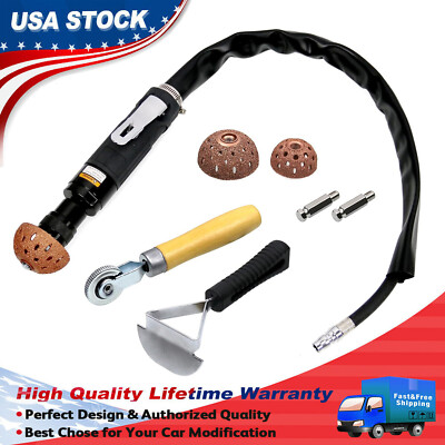 #ad Air Tire Repair Polish Patch Tools Include 2500rpm Low Speed Air Tire Buffer $68.99